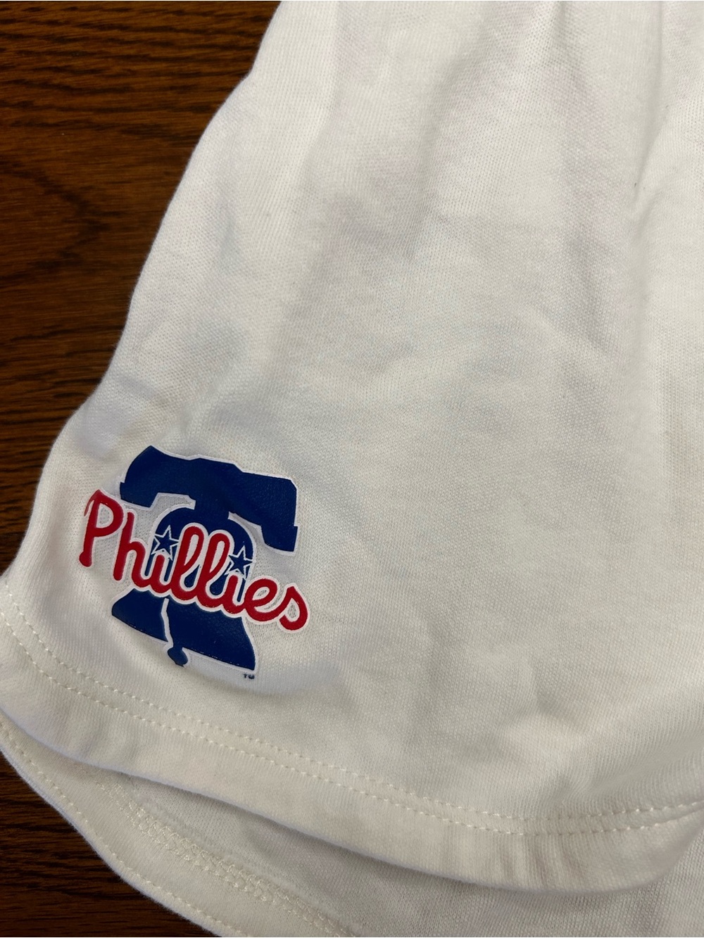 MLB Phillies Kids White One-Piece Romper